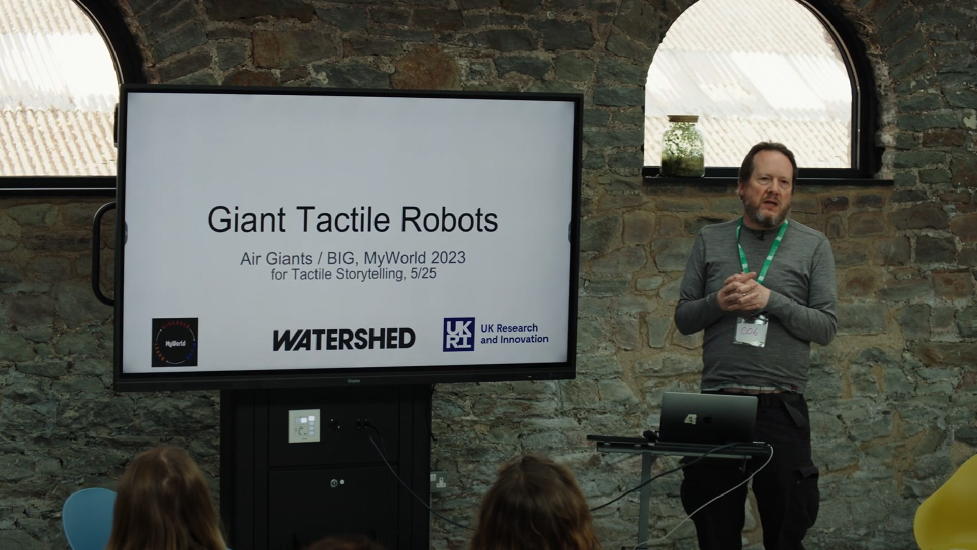 Giant Tactile Robots (Richard Sewell)