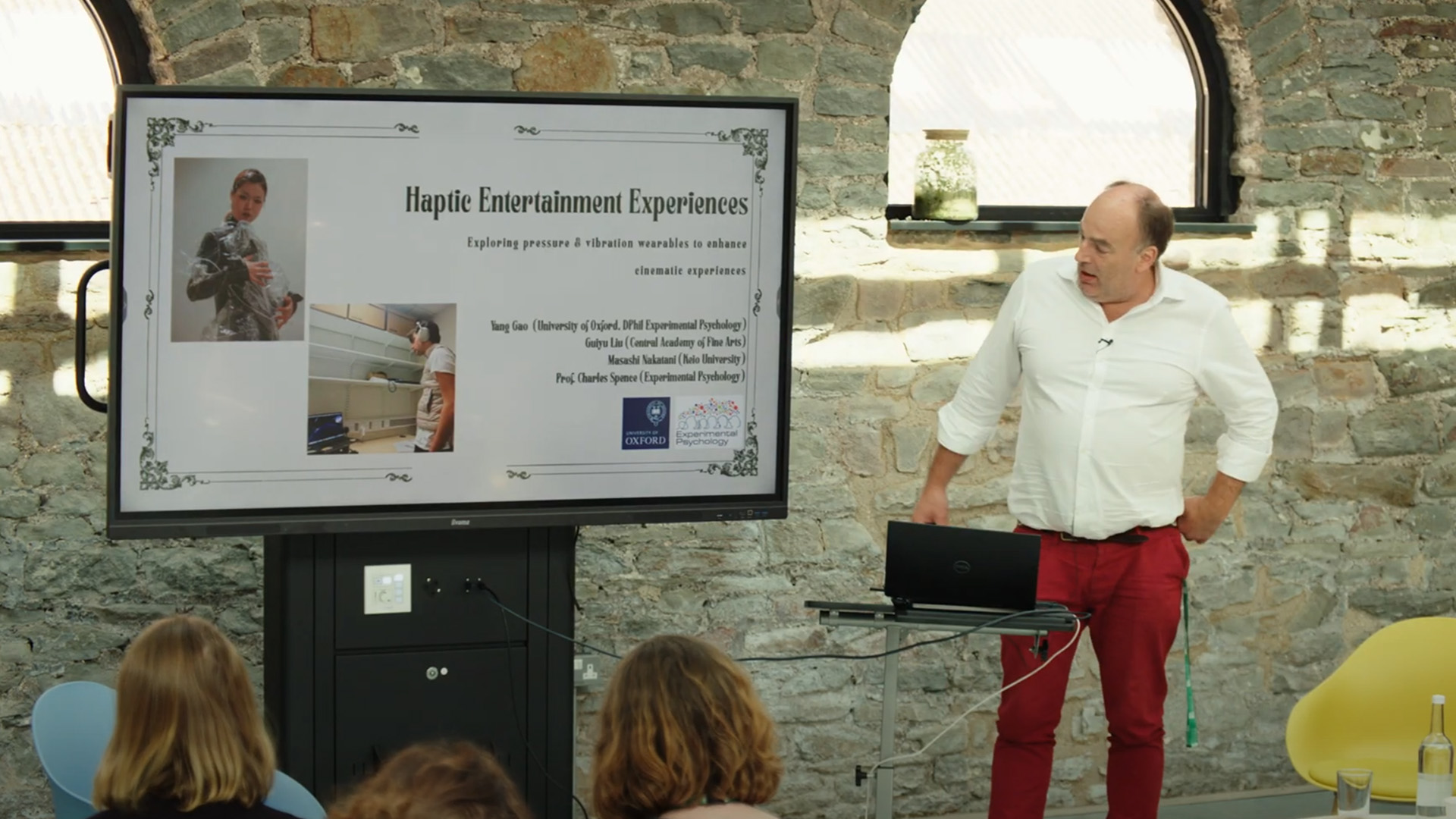 Haptic Entertainment Experiences (Charles Spence)