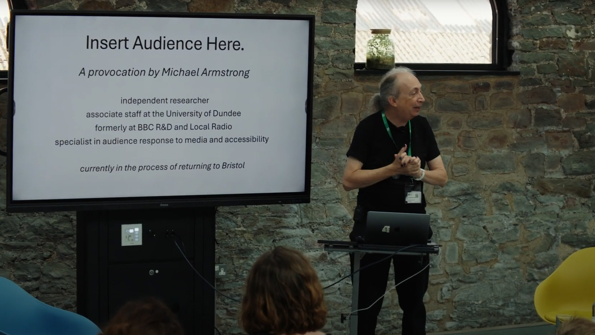 Insert Audience Here (Michael Armstrong)